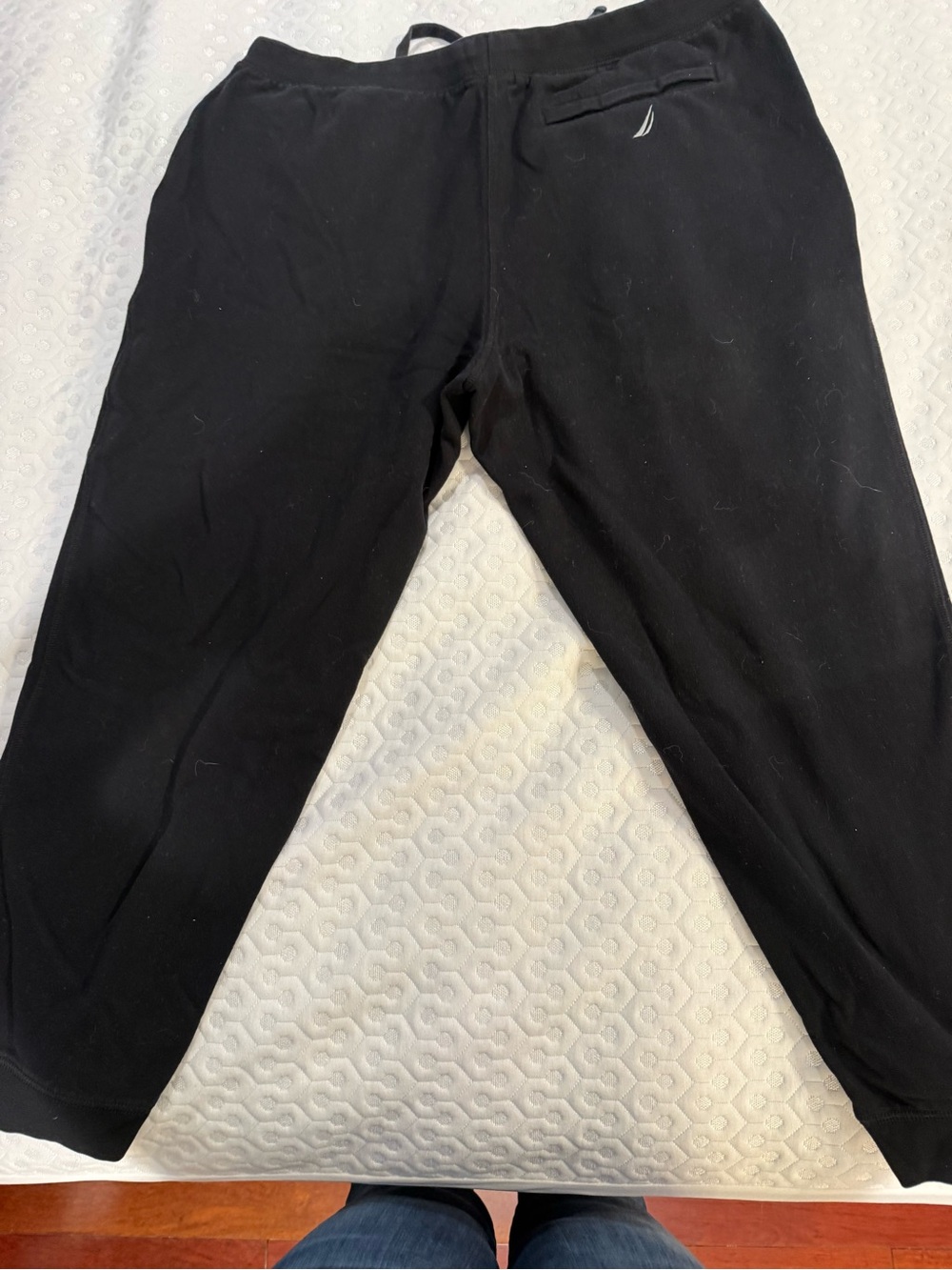 Nautica Black Logo Sweatpants